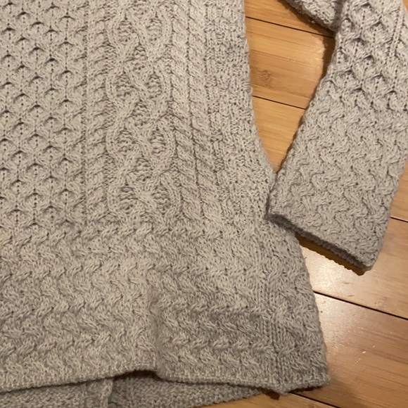 IrelandsEye 100% merino wool cream cardigan - Picture 12 of 13